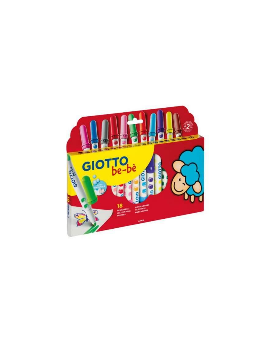 GIOTTO BE-BE MARKERS 18 PIECES