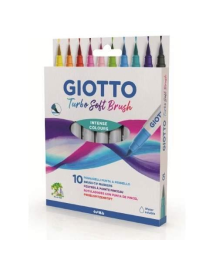 GIOTTO TURBO SOFT BRUSH 10 PIECES