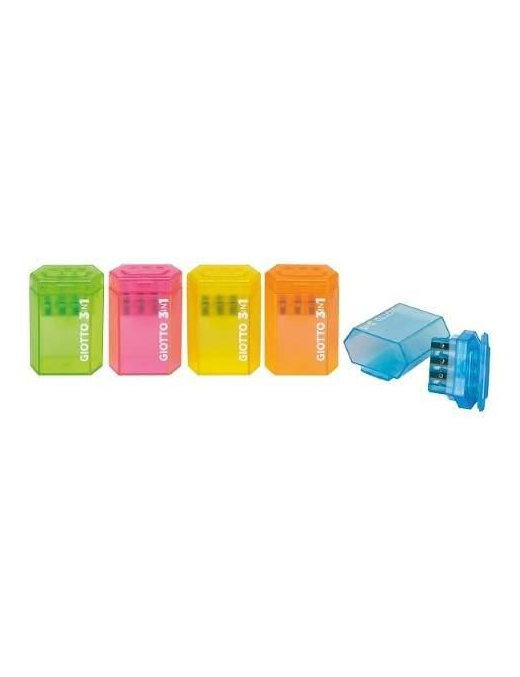 GIOTTO 3in1 PENCIL SHARPENER