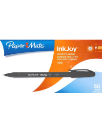 INKJOY PENNE 50pezzi NERE