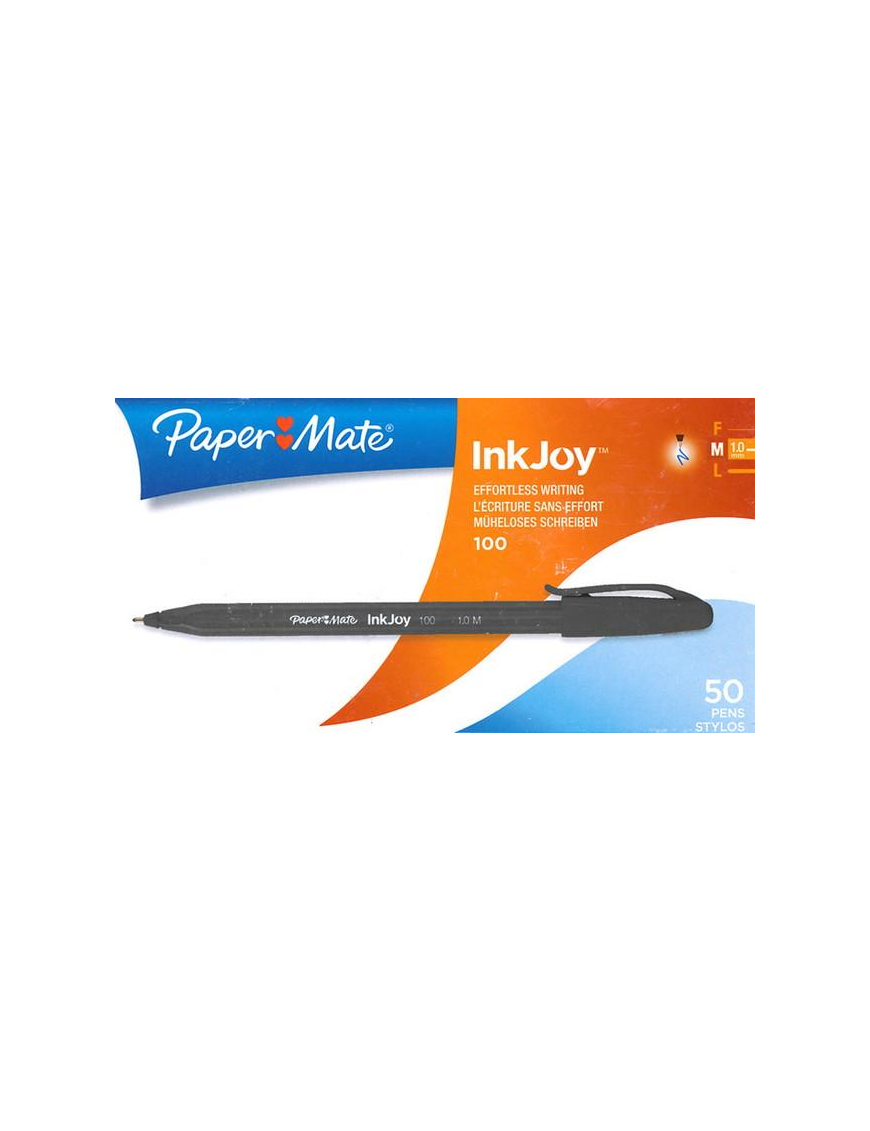 INKJOY PENNE 50pezzi NERE
