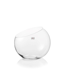 OBLIQUA VASE diameter 25 h20 cm