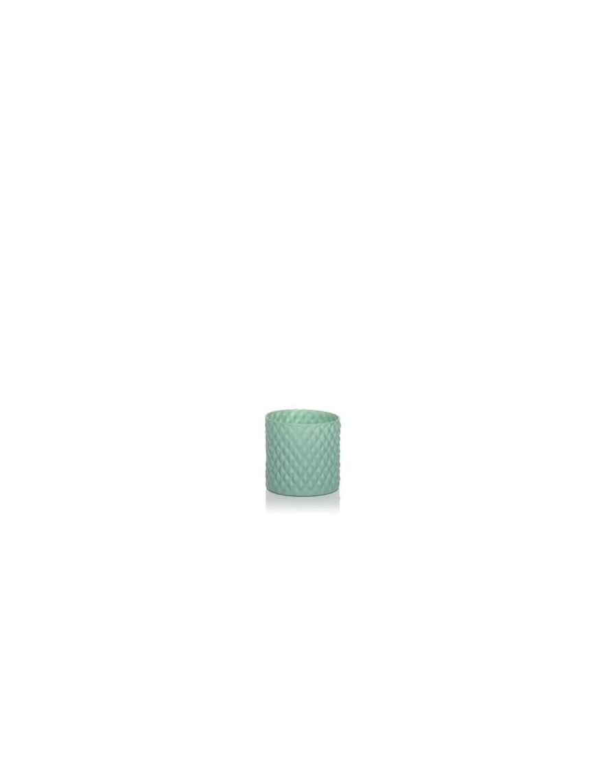BASIC SETA VERDE VASO CILINDRO d10 h10