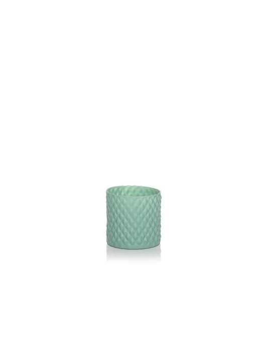 BASIC SETA VERDE VASO CILINDRO d10 h10