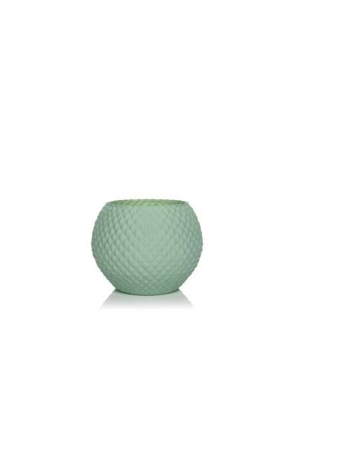 BASIC SETA VERDE VASO SFERA diametro 12