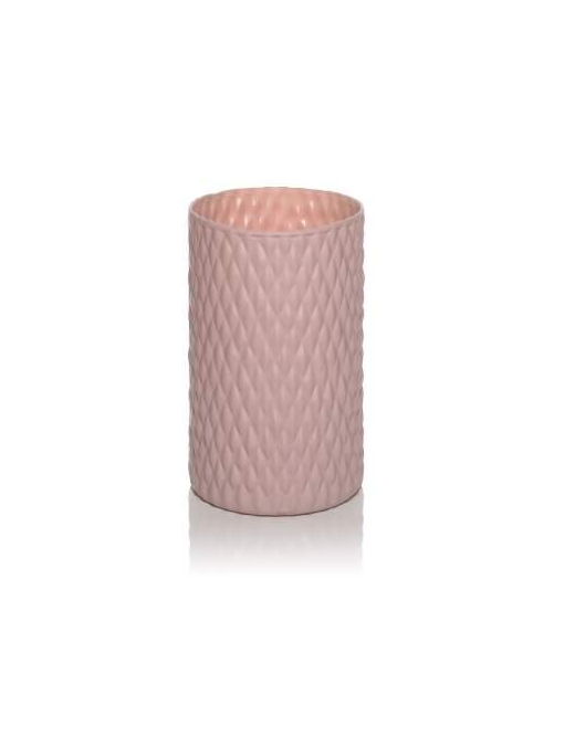BASIC SETA ROSA VASO CILINDRO d10 h25