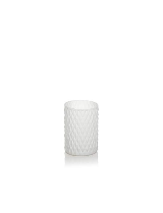 BASIC SETA BIANC VASO CILINDRO d10 h20