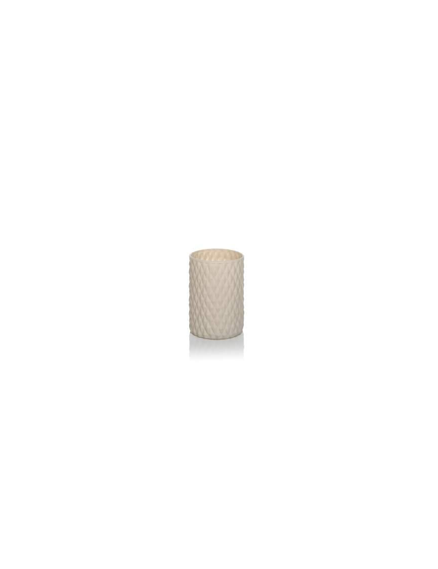 BASIC SILK CLAY CYLINDER VASE d10 h20