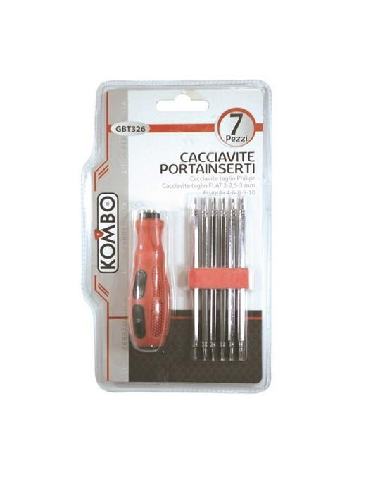SCREWDRIVER BIT HOLDER 7 PIECES