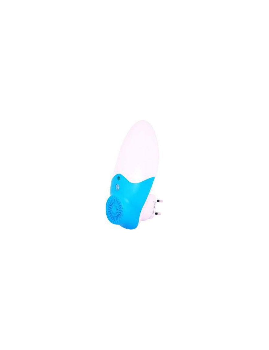 L.LUCE PUNTO NOTTE LED 3W 10A BLU $$