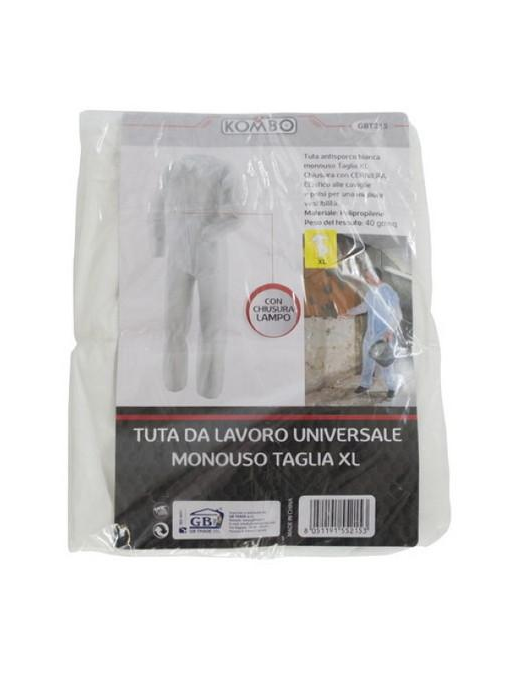 TUTA LAVORO MONOUSO L-XL