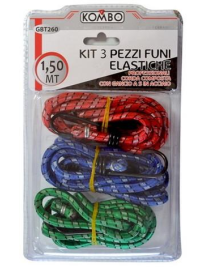 CORDA ELASTICA 8 MILLIMETRI 3 PEZZI