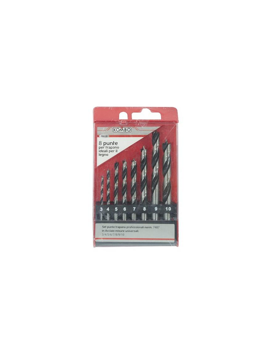 WOOD DRILL TIPS 8 SIZES