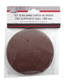 RICAMBI CARTA VETRATA 5 PEZZI