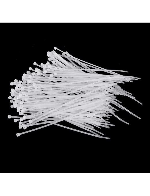 FASCETTE BIANCHE 3,6x180 MILLIMETRI 40 PEZZI