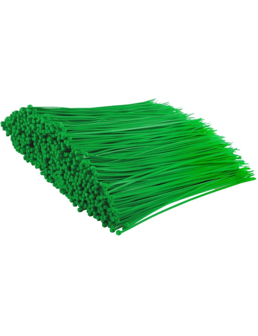 GREEN TIES 3.6x180 MM 40 PIECES