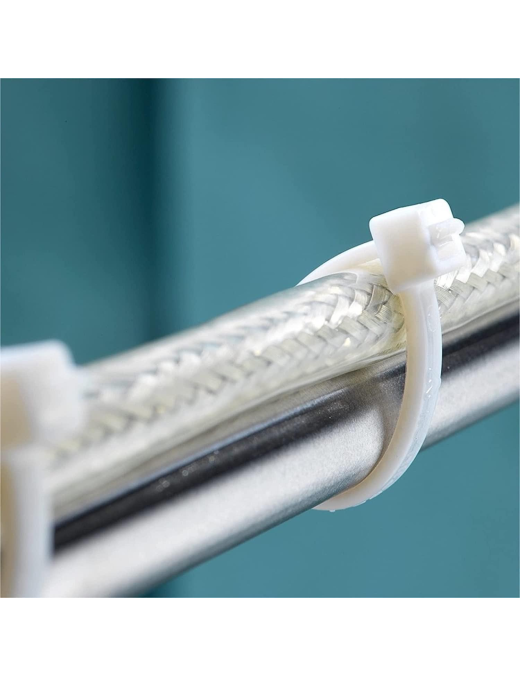 WHITE TIES 3.6x280 MM 36 PIECES