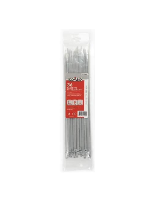 GRAY TIES 3.6x280 MM 36 PIECES