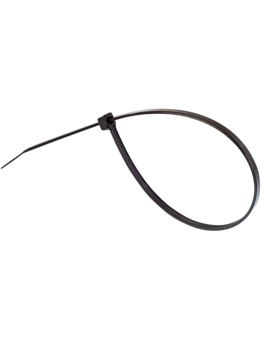 BLACK CLAMPS 4.8x450 MM 30 PIECES