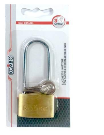 LUCCHETTO OTTONE 40 MILLIMETRI