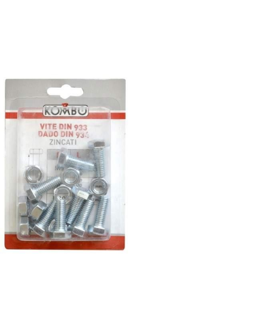 SCREWS 10 PIECES M8x20