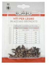 VITI LEGNO 50 PEZZI 3,5x13