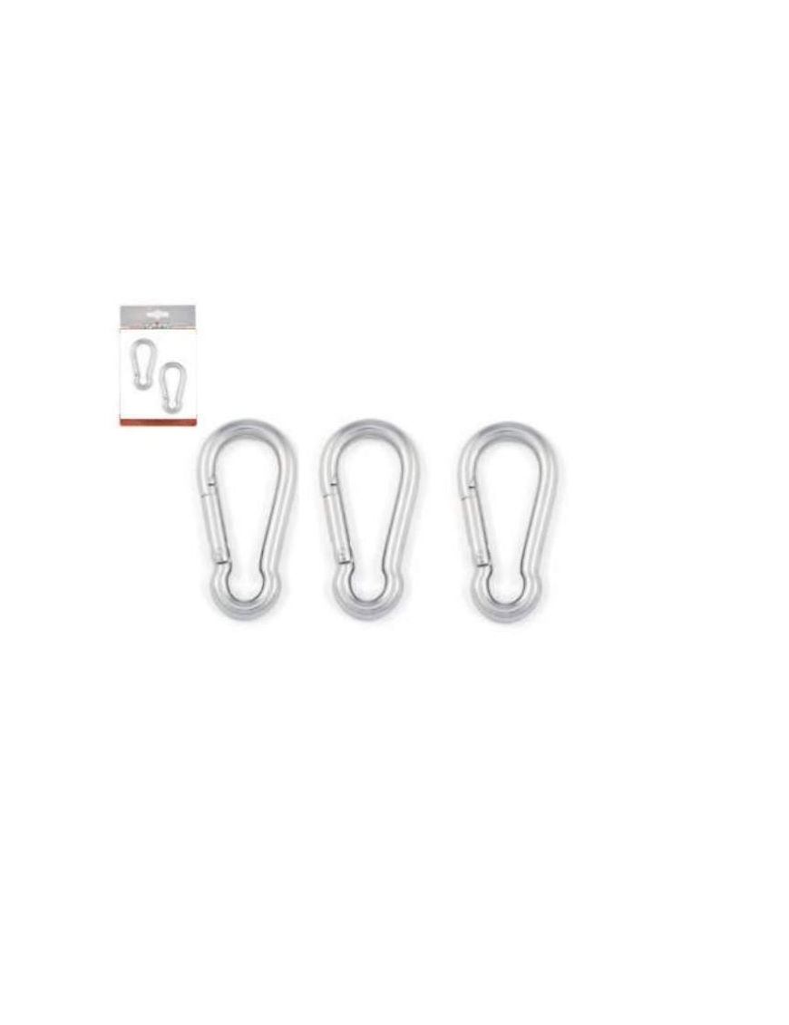 CARABINERS 3 PIECES FOR 50 MM