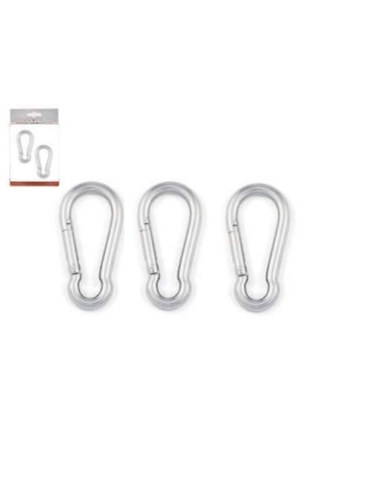 CARABINERS 3 PIECES FOR 50 MM