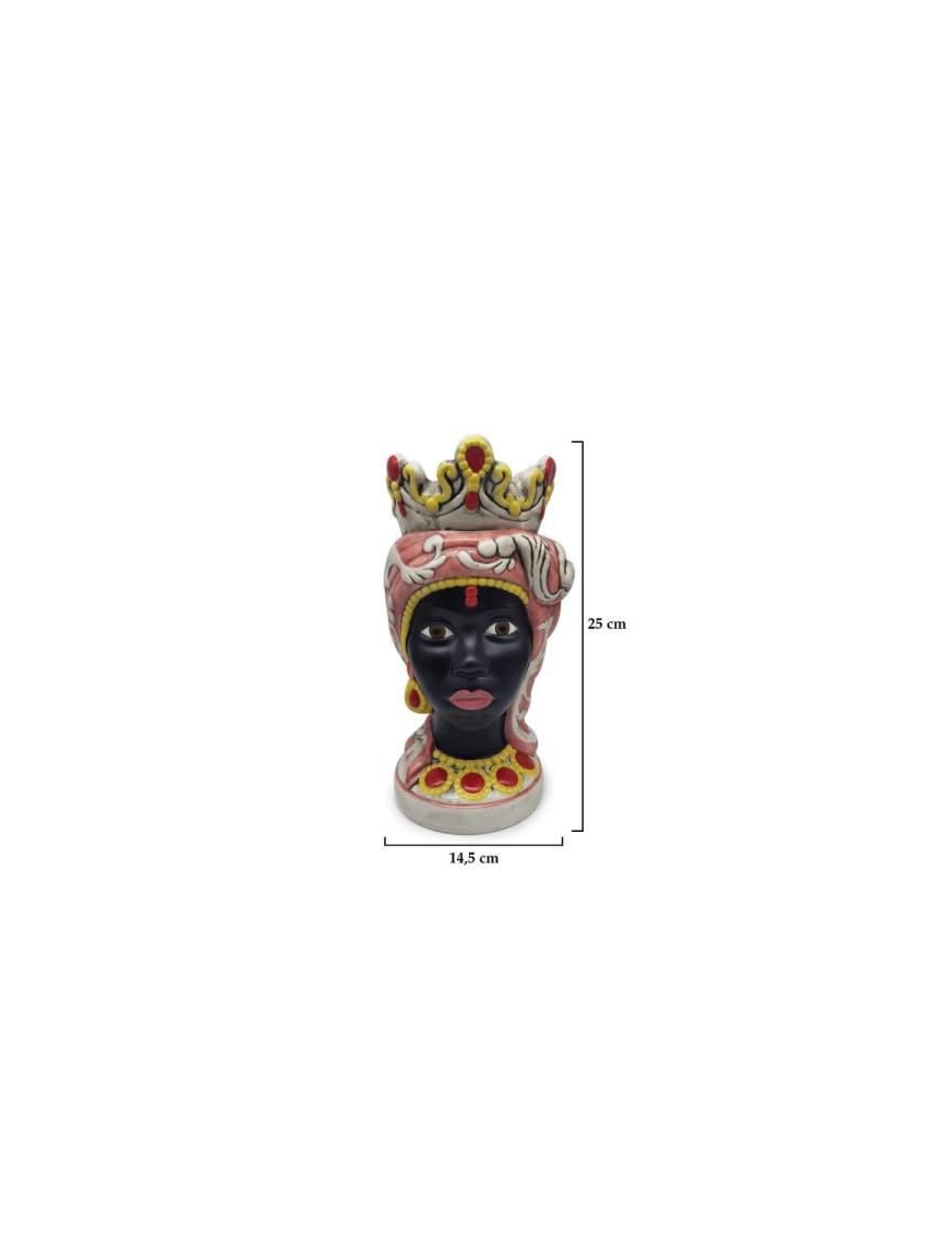 MORO AFRO WOMAN BLACK 25 CENTIMETERS
