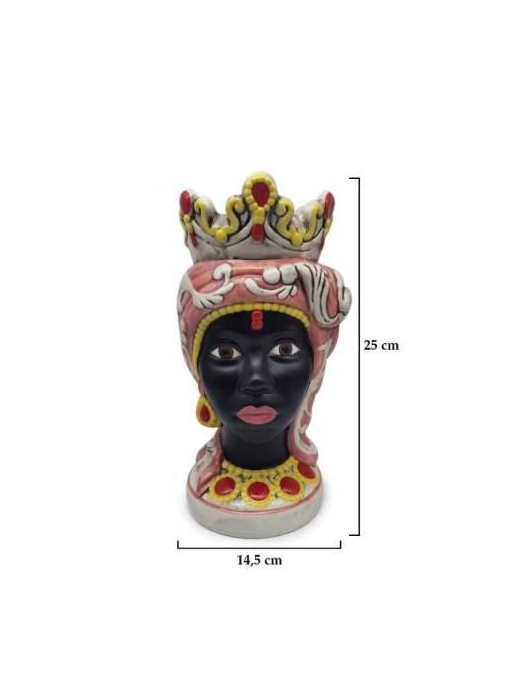 MORO AFRO WOMAN BLACK 25 CENTIMETERS