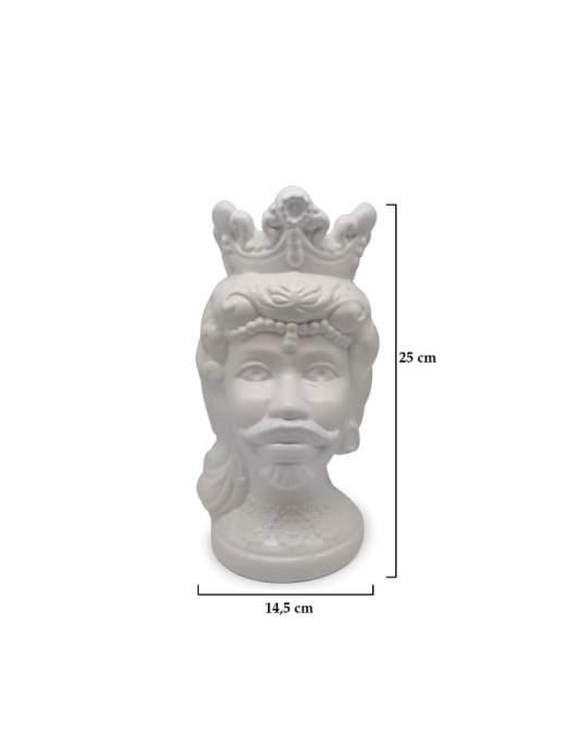 BROWN AFRO WHITE MAN 25 CENTIMETERS