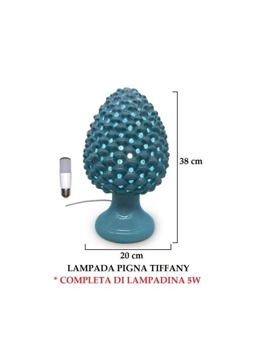 PIGNA TIFFANY LAMPADA 38 CENTIMETRI