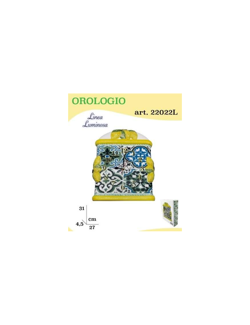 27x31 CM LUMINOUS WATCH