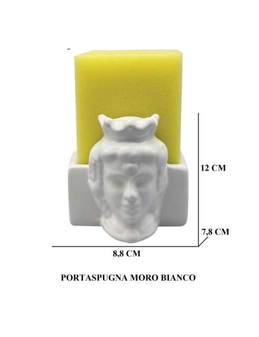 PORTASPUGNA MORO BIANCO 12cm 22031MW $$