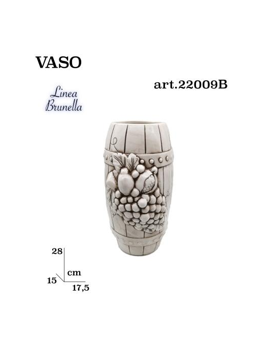 L.BRUNELLA VASO 28cm 22009B