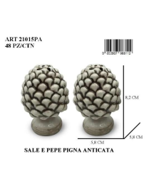 PIGNA ANTICATA SET SALE E PEPE 2 PEZZI