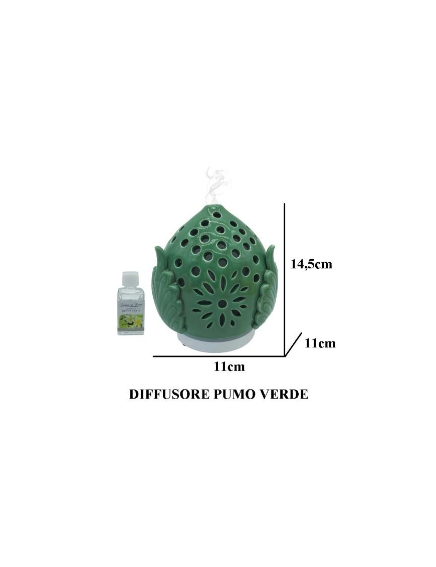 DIFFUSORE PUMO 14,5 CENTIMETRI VERDE