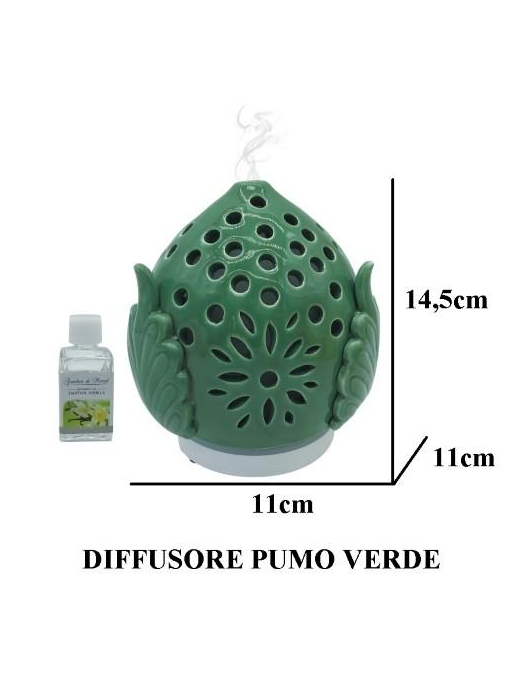 DIFFUSORE PUMO 14,5 CENTIMETRI VERDE