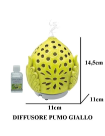 DIFFUSORE PUMO 14,5 CENTIMETRI GIALLO