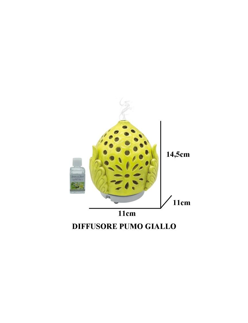 PUMO DIFFUSER 14.5 CM YELLOW