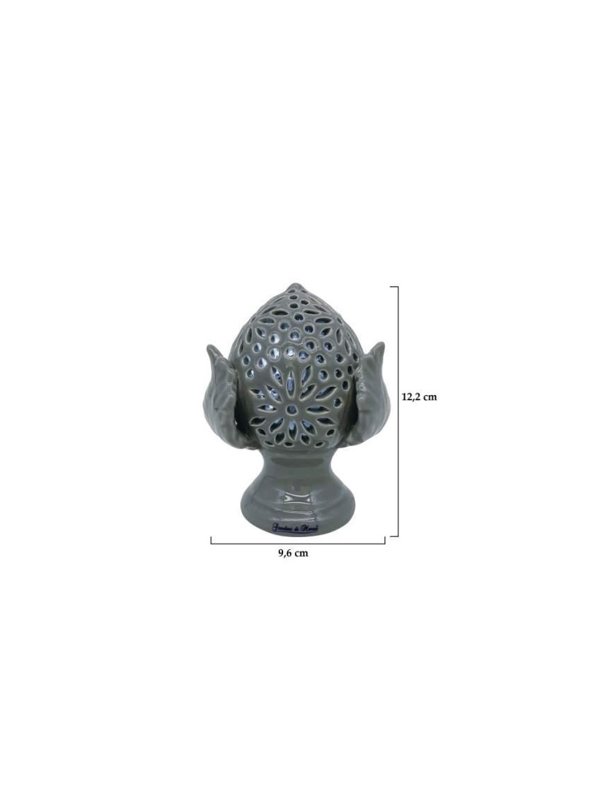 PUMO CON LUCE GRIGIO 12,2 CENTIMETRI