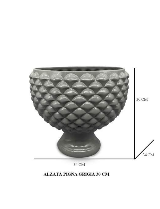 PIGNA GRIGIO ALZATA 30 CENTIMETRI