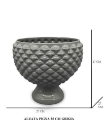 PIGNA GRIGIO ALZATA 27 CENTIMETRI