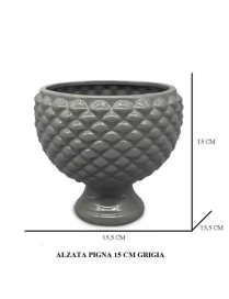 PIGNA GRIGIO ALZATA 15 CENTIMETRI