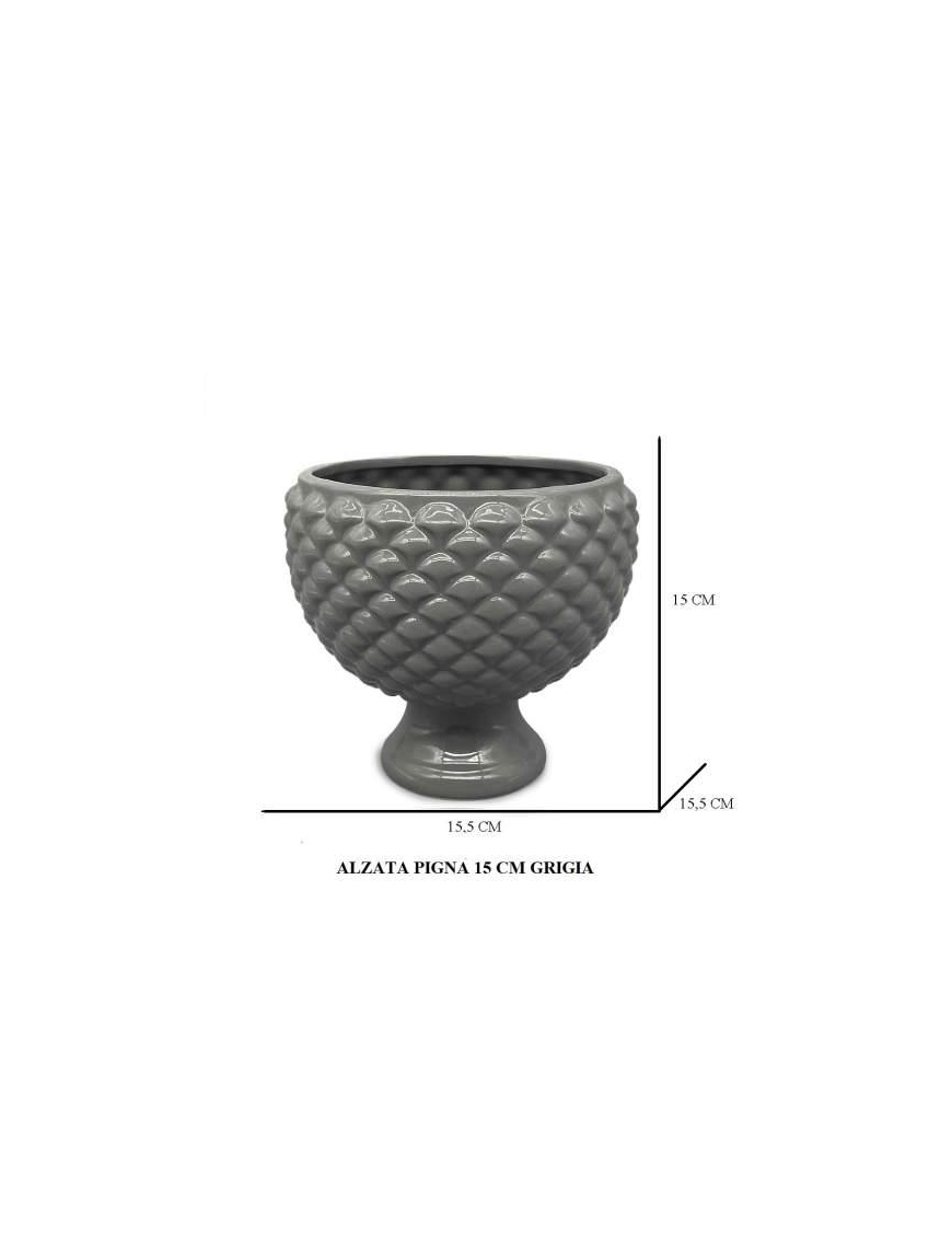 PIGNA GRIGIO ALZATA 15 CENTIMETRI