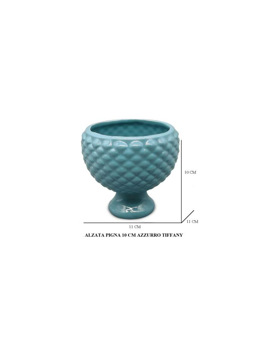 TIFFANY PINE CONE RISER 10 CENTIMETERS
