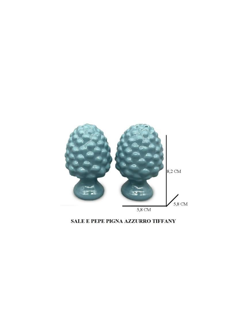 PIGNA TIFFANY SET SALE E PEPE 2 PEZZI