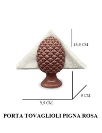 PIGNA ROSA PORTA TOVAGLIOLI 15,5 CENTIMETRI