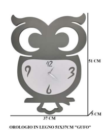 ORNELLA OROLOGIO PARETE 37 CENTIMETRI