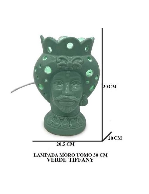 MORO GREEN MAN LAMP 30 CENTIMETERS